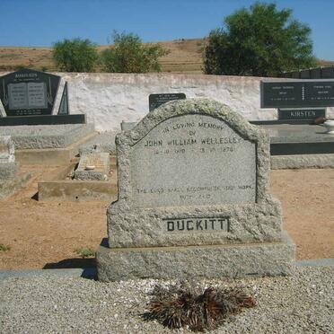 DUCKITT John William Wellesley 1910-1975