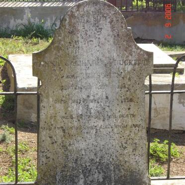 DUCKITT Anna Catharina nee EKSTEEN 1805-1885 