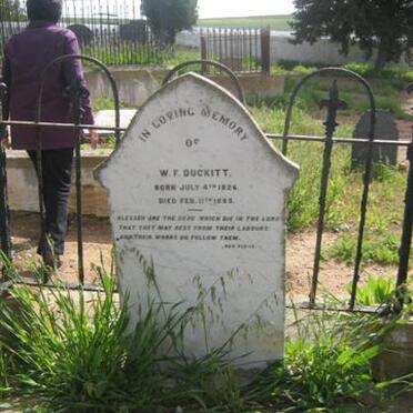 DUCKITT W.F. 1826-1885