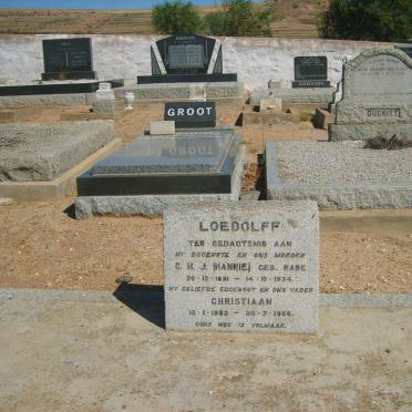 LOEDOLFF Christiaan 1882-1968 &amp; C.H.J. RABE 1891-1934