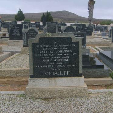 LOEDLOFF Matthys Johannes 1891-1957 &amp; Amelia Josephine SMIT 1899-1983