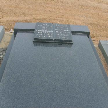 PIENAAR Jan Christiaan 1910-1991