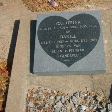 PIENAAR Catherina 1924-1926 :: PIENAAR Daniel 1927-1927