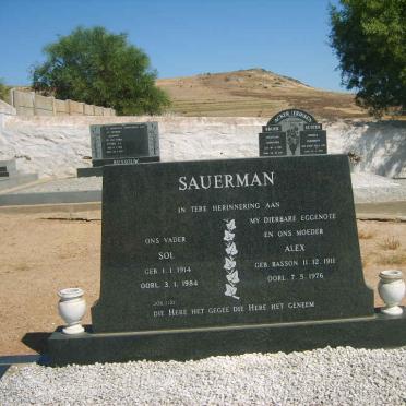 SAUERMANN Sol 1914-1984 &amp; Alex BASSON 1911-1976