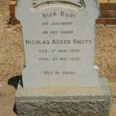 SMUTS Nicolas Acker 1850-1925