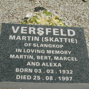 VERSFELD Martin 1932-1997