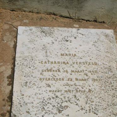 VERSFELD Maria Catharina 1845-1903