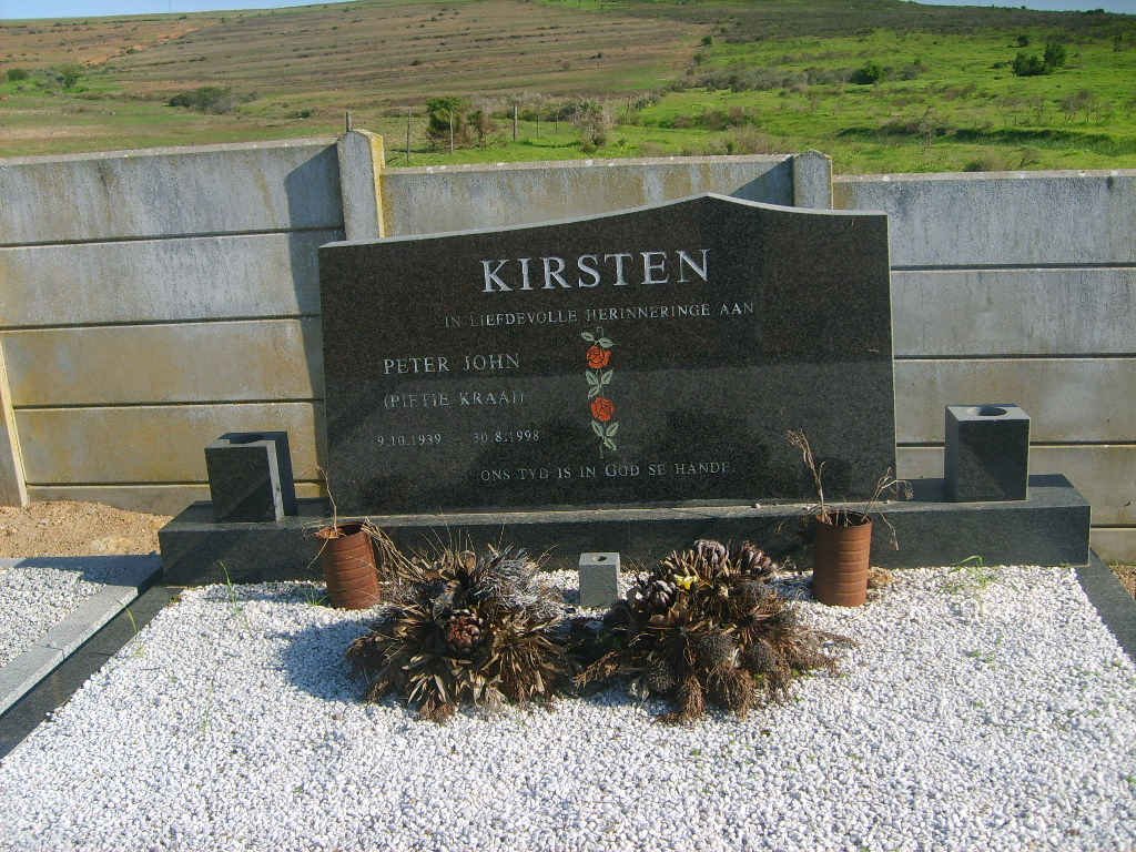 KIRSTEN Peter John 1939-1998