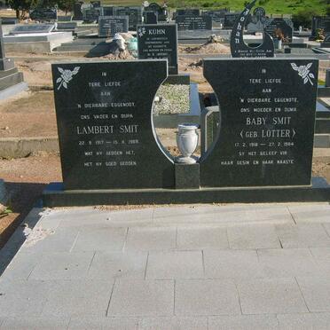 SMIT Lambert 1917-1989 &amp; Baby LOTTER 1918-1984