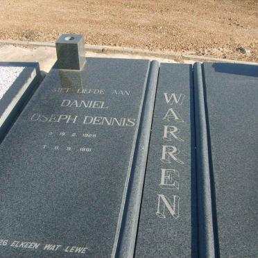 WARREN Daniel Joseph Dennis 1929-1991