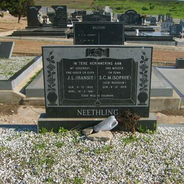 NEETHLING J.L. 1928-1981 &amp; S.C.M. RUSSOUW 1929-