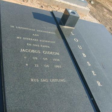 LOUBSER Jacobus Gideon 1939-1993