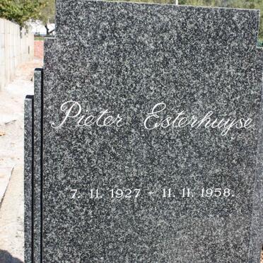 ESTERHUYSE Pieter 1927-1958