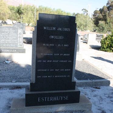ESTERHUYSE Willem Jacobus 1931-1965