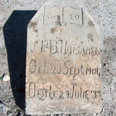 HUISAMEN J.P.B. 1904-1937