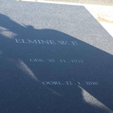 JORDAAN Elmine W.P. 1937-2010