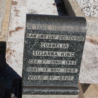 KING Cornelia Susanna 1942-1944