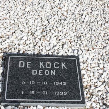 KOCK Deon, de 1943-1999