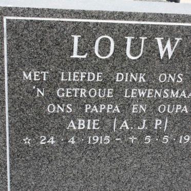 LOUW  A.J.P. 1915-1990