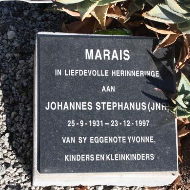 MARAIS Johannes Stephanus 1931-1997