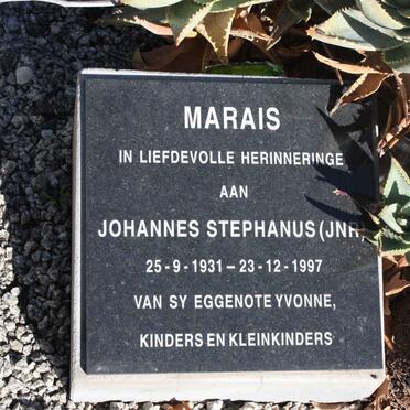MARAIS Johannes Stephanus 1931-1997