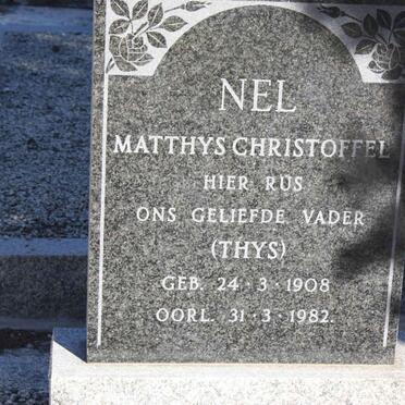 NEL Matthys Christoffel 1908-1982