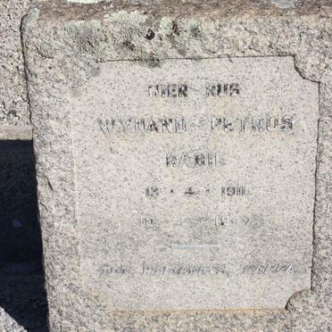 RABIE Wynand Petrus 1911-1947