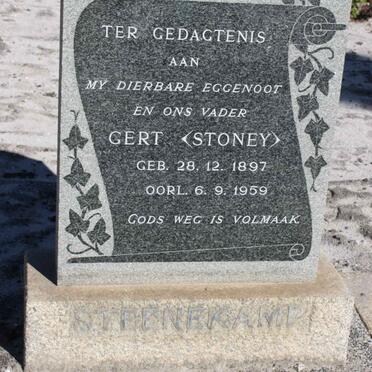 STEENEKAMP Gert 1897-1959