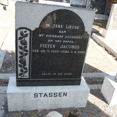 STASSEN Pieter Jacobus 1929-1960