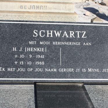 SCHWARTZ H.J. 1941-1988