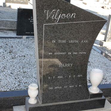 VILJOEN Harry 1941-1971