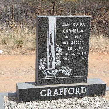 CRAFFORD Gertruida Cornelia 1906-1983