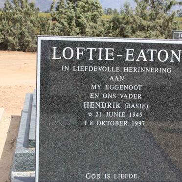 EATON Hendrik, Loftie 1945-1997