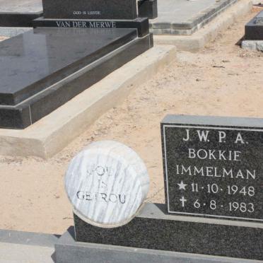 IMMELMAN J.W.P.A. 1948-1983