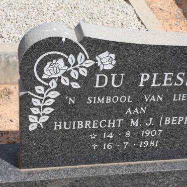 PLESSIS Huibrecht M.J., du 1907-1981