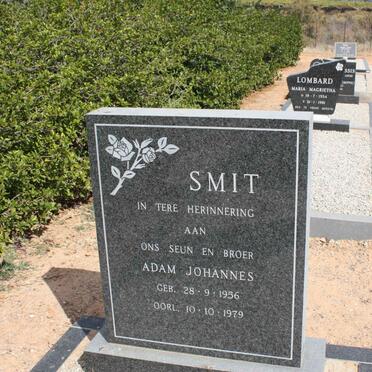 SMIT Adam Johannes 1956-1979