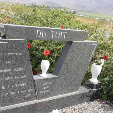 TOIT H.J., du 1914-1979