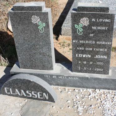 CLAASSEN Edwin John 1937-2002