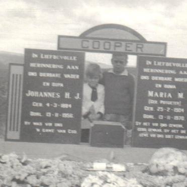 COOPER Johannes Hendrikus Jurgens 1884-1956 &amp; Maria Magdalena POTGIETER 1904-1970