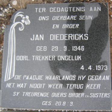 NORTJE Jan Diedericks 1946-1973