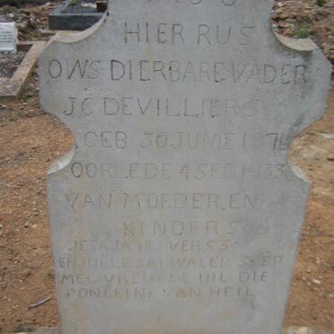 VILLIERS J. C., de 1876-1933