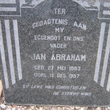 ? Jan Abraham 1883-1957