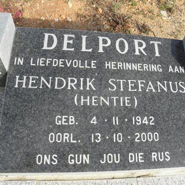 DELPORT Hendrik Stefanus 1942-2000