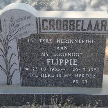 GROBBELAAR Flippie 1955-1982
