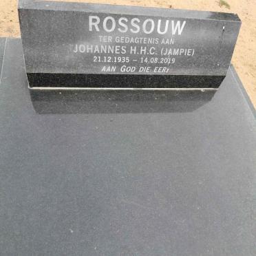 ROSSOUW Johannes H.H.C. 1935-2019