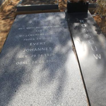 ROSSOUW Evert Johannes 1929-2000