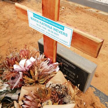 WEWERS Jakobus 1942-2006 &amp; Maria Katrina 1948-2021 