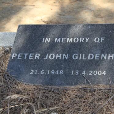 GILDENHUYS Peter John 1948-2004