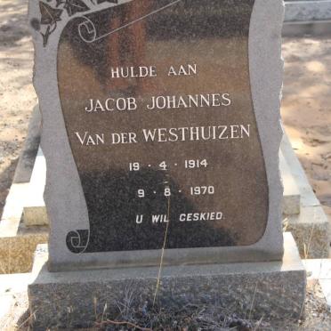 WESTHUIZEN Jacob Johannes, van der 1914-1970