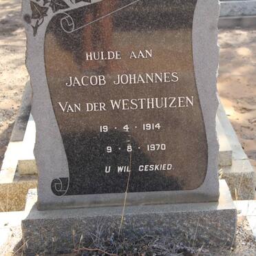 WESTHUIZEN Jacob Johannes, van der 1914-1970